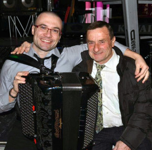 mauro carra con il papà
